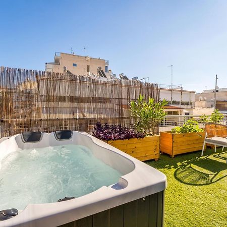 Blue Oasis - Jacuzzi Penthouse Apartment Athens Luaran gambar